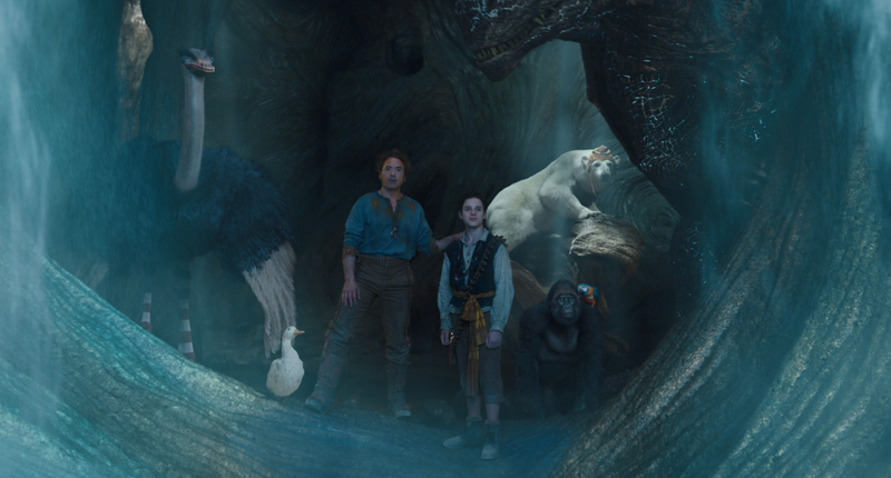 Most of the movie is this, two main characters and then lots of animals standing around.